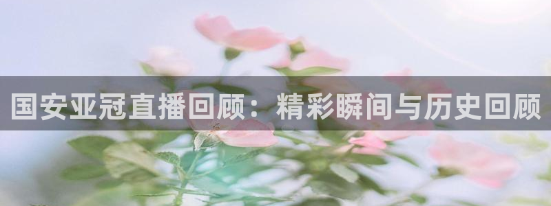 蓝鲸足球直播：国安亚冠直播回顾：精彩瞬间与历史回顾
